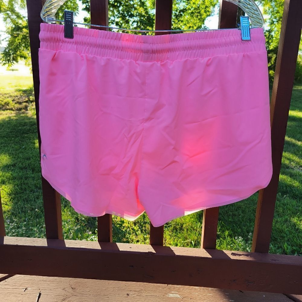 Zyia Women's Flow Athletic Shorts, Pink,  XL